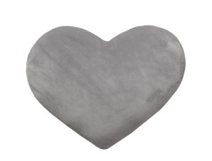 Διακοσμητικό Μαξιλάρι 30X30 Saint Clair Heart Silver (30×30)