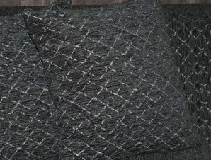 Μαξιλάρι Διακοσμητικό (Με Γέμιση) Cross 874-222-124 42x42cm Dark Grey