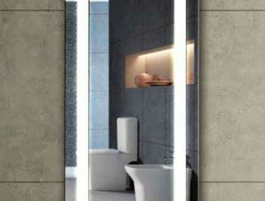 Καθρέπτης Μπάνιου Με Φως Led PIC003 50x90cm Clear Karag