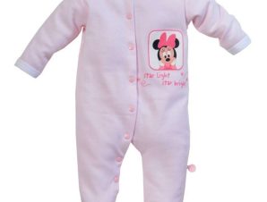 Φορμάκι Μακρυμάνικo Design 62 40-3883/62 Pink-White Disney Baby