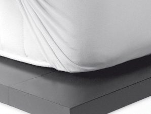 Αδιάβροχο Επίστρωμα Μονό 100X200 Kentia Αccesories Cotton Cover100/E Λευκό (100×200)