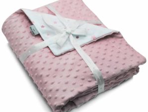 Κουβέρτα Βελουτέ Κούνιας (110×140) Pierre Cardin Toppy Pink