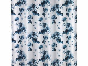 Κουρτίνα Μπάνιου (180×200) Με Κρίκους Wenko Rose Bleu 24690100