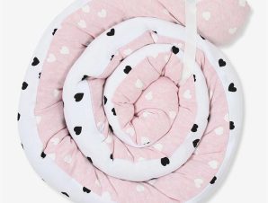 Μαξιλάρι Πολλαπλών Χρήσεων – Θηλασμού Minene Pink Hearts
