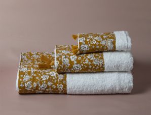 Πετσέτα Σώματος (70×140) White Fabric Hedy 500gsm