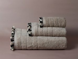 Πετσέτες Μπάνιου (Σετ 3τμχ) White Fabric Norma 600gsm